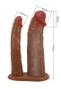 Censan Yairon Gerçek Hissiyatlı Uzatıcı Çift Penisli Penis Kılıfı