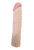 Gerçekçi Penis Kılıfı Et Dokusunda 19 cm