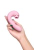 Censan Jos Juna Vakum ve Titreşimli 15cm Pembe Vibratör