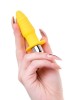 Censan Lancy Anal Plug Sarı,11 cm