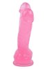 Noctis 21cm PembeÇiftli Dildo No:61