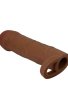 Censan Bunion Gerçek Hissiyatlı Uzatıcı Penis Kılıfı Brown