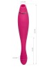Censan Jos Danvi Vakumlu ve Titreşimli Pembe Vibratör
