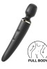 Censan Satisfyer Wand-er Woman Black Vibratör 34cm