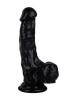 Noctis 18cm Siyah Dildo No:5