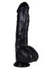 Noctis 26,5cm Siyah Dildo No:63