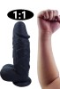 Noctis 26cm Siyah Realistik Dildo No:170