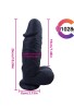 Noctis 26cm Siyah Realistik Dildo No:170