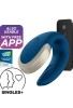Censan Satisfyer Double Love Telefon Kontrollü ve Uzaktan Kumandalı Giyilebilir Vibratör