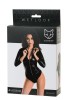 Censan Glossy Alessia Bodysuit Siyah M