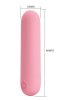 Censan Stefan Mini Massager Bullet Vibratör Pembe