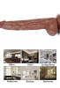 Noctis 32cm Kahverengi Dildo No:6