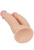 Censan Ten Rengi 20,5 cm Çift Taraflı Dildo Model No:1075