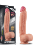 Censan 12 İnç Dual Layered Platinum Silicone Cock