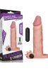 Censan Add 2 İnç Pleasure X Tender Vibrating Penis Sleeve Brown