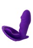 Censan Fash Klitoral Uyarıcılı Vibratör mor 12 cm