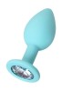 Censan Brilliant Anal Plug beyaz kristalli 7 cm 26 g