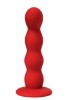 Censan ToDo Favorite Anal Plug Silikon Kırmızı 13 cm 2,8 cm