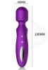 Xuanai Isıtmalı Şarjlı Wand Vibratör - Mor