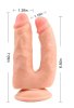 Bromeo Çiftli Kıkırdaklı Gerçekçi Dildo