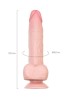 Censan My Babe Kıkırdaklı Deri Katmanlı My Dear 22,5 cm Dildo