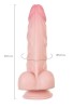 Censan My Babe Kıkırdaklı Deri Katmanlı My Dainty 20,5 cm Dildo