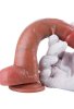 Censan Gerçekçi Tasarımlı Vakum Tabanlı Silikon Dildo 21,6 cm