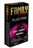 Family Plus Fine - Süper İnce, Renkli Ve Meyve Aromalı - Renkli Geceler Prezervatif