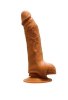 Penextender Testis Girişli Realistik Penis Kılıfı