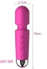 Censan Mini Wand Massager Şarjlı Vibratör - Pembe