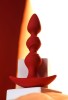 Censan Trio Anal Plug Kırmızı 16 cm