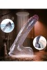 Censan 26 cm Black Giant XXL Gerçekçi Silikon Dildo – Güçlü Vakum Tabanlı, Kalın ve Esnek Tasarım