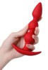 Censan Trio Anal Plug Kırmızı 16 cm