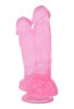 Noctis 21cm PembeÇiftli Dildo No:61