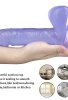 Censan Mor Renk Jel Dildo