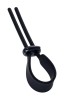 Censan Kement Keb Model silikon siyah 14 cm Penis Halkası