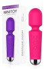 Censan Mini Toy Wand Massager Şarjlı Vibratör - Pembe
