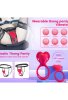Censan Uzaktan Kumandalı Giyilebilir Panty Vibratör – Çift Uyarım, 10 Mod, Şarjlı, Sessiz, IPX6