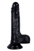 Noctis 18cm Siyah Dildo No:38