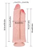 Noctis 26,5cm Realistik Çiftli Dildo No:111