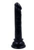 Censan Siyah Renk Gerçekçi 15CM Anal Dildo