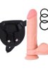R.G.B Belden Bağlamalı 21.5cm Protez Penis ve Kemeri