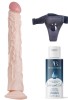 Censan Belden Bağlamalı Kayganlaştırıcı Set Noctis 34,5cm Realistik Dildo No:7