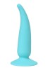 Censan Sarru anal kılıfı silikon mavi 12,5 cm 2,7 cm