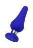 Censan Slassic Anal Plug Boyut L Mavi, 13 cm