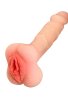 Censan Vajina Girişli Dolgulu Realistik Penis Kılıfı Mastürbatör 20CM