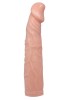 Censan 6 cm Dolgulu Titreşimli Silikon Penis Kılıfı