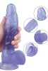 Noctis 22,5cm Mor Dildo No:13