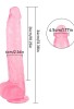 Noctis 33cm Pembe Realistik Dildo No:154