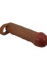 Censan Bunion Gerçek Hissiyatlı Uzatıcı Penis Kılıfı Brown